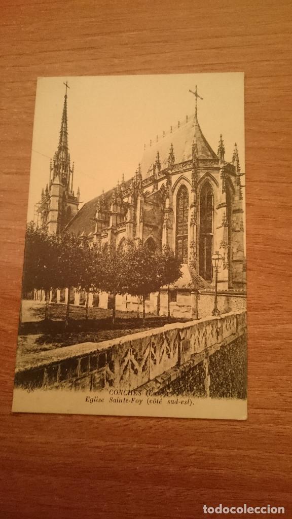 Postais: POSTAL CONCHES EGLISE SAINTE FOY (COTE - EST) SIN CIRCULAR