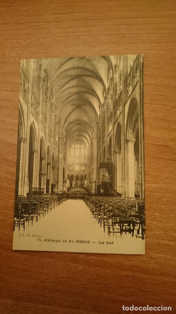 Postcards: POSTAL ABBAYA DE ST - DENIS LIS NEFSIN CIRCULAR