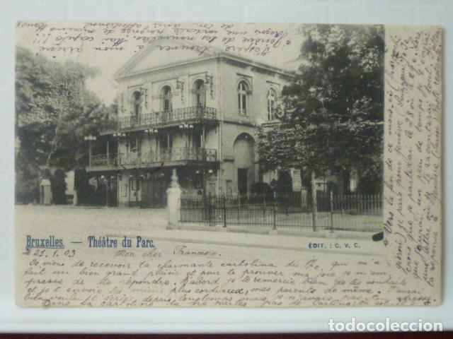 Postales: POSTAL BRUSELAS. CIRCULADA 1903. - Foto 1