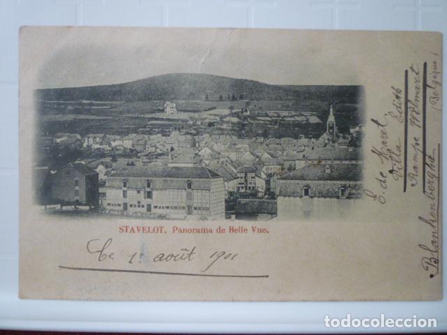 Postales: POSTAL STAVELOT. CIRCULADA 1901. - Foto 1