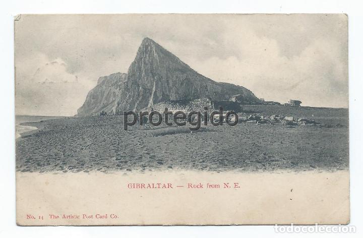 Postales: POSTAL. GIBRALTAR. A&Ntilde;O 1904. - Foto 1