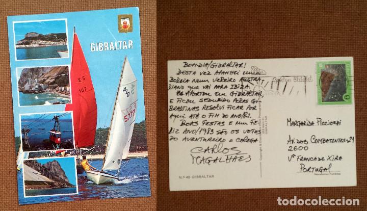 Postales: GIBRALTAR - 1983 - POSTCARD WITH STAMP 17 - Foto 1