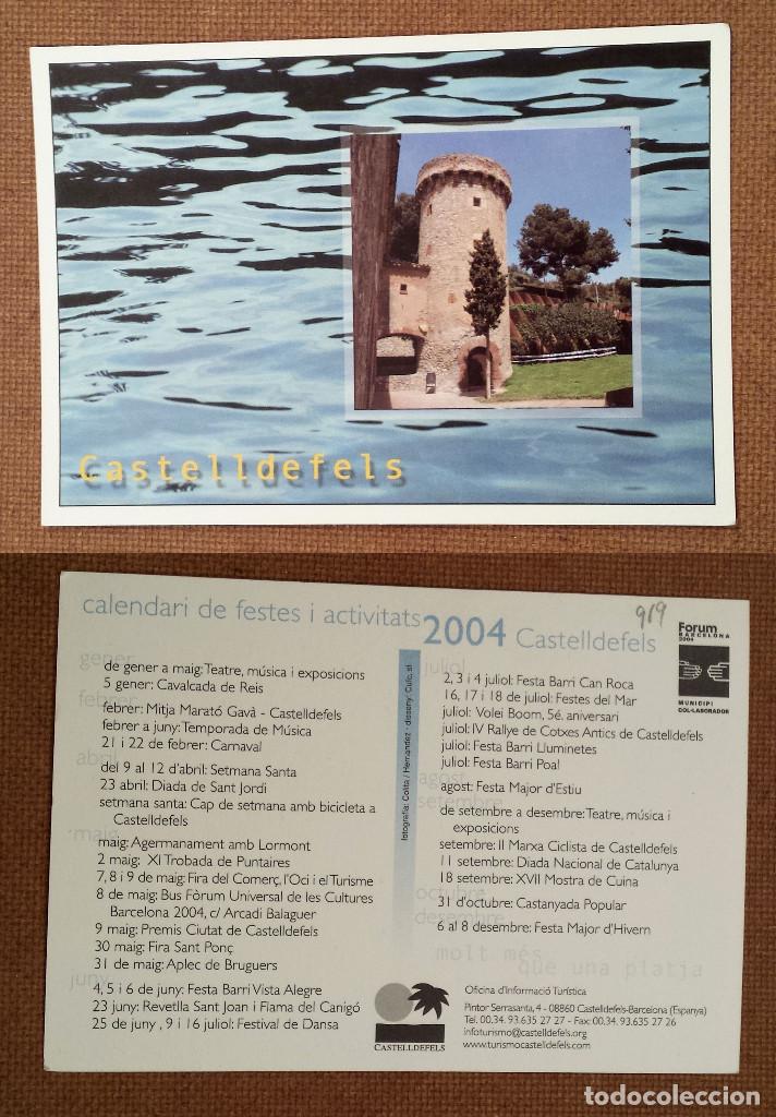 Postales: CASTELLDEFELS - SPAIN - Postcard - Foto 1