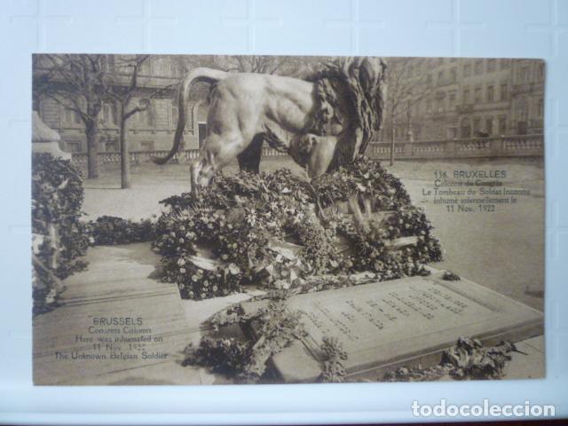 Postales: POSTAL BRUSELAS. ED. ALBERT. SIN CIRCULAR. - Foto 1