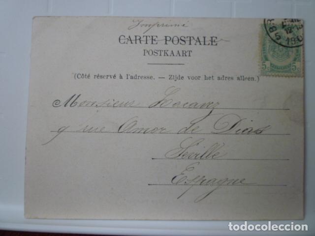 Postales: POSTAL BRUSELAS. CIRCULADA. - Foto 2