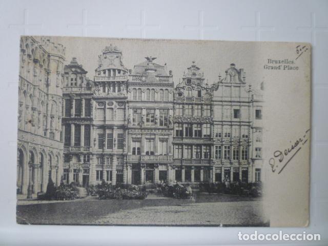 Postales: POSTAL BRUSELAS. CIRCULADA 1902. - Foto 1