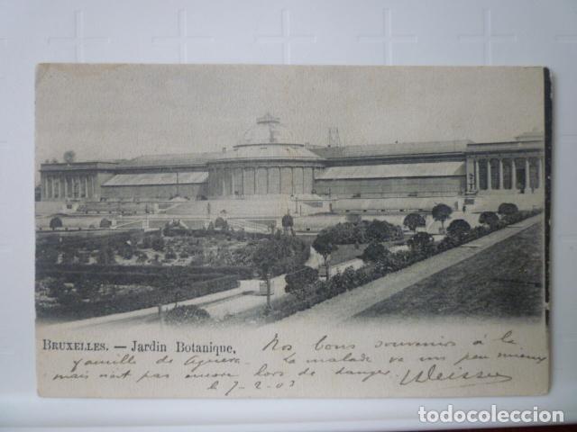 Postales: POSTAL BRUSELAS. CIRCULADA 1903. - Foto 1