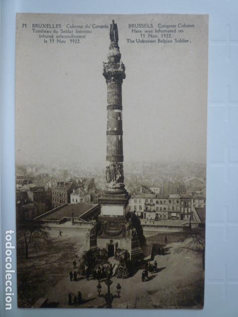 Postales: POSTAL BRUSELAS. SIN CIRCULAR. - Foto 1
