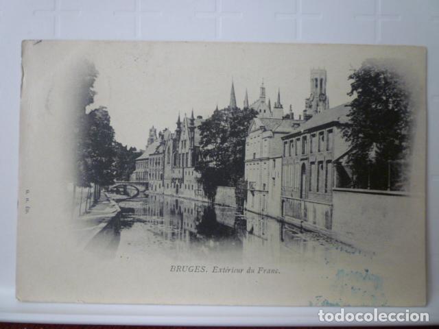 Postales: POSTAL BRUJAS. CIRCULADA 1899. - Foto 1
