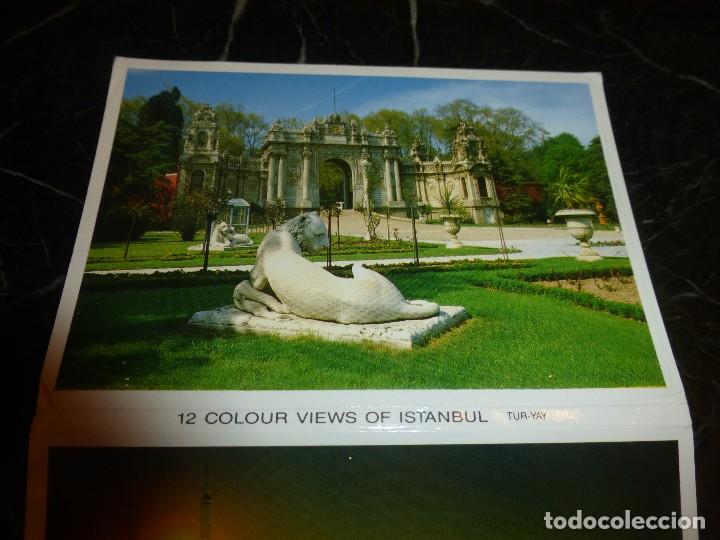 Postales: BLOC DE 12 POSTALES EN ACORDE&Oacute;N DE ESTAMBUL - Foto 1