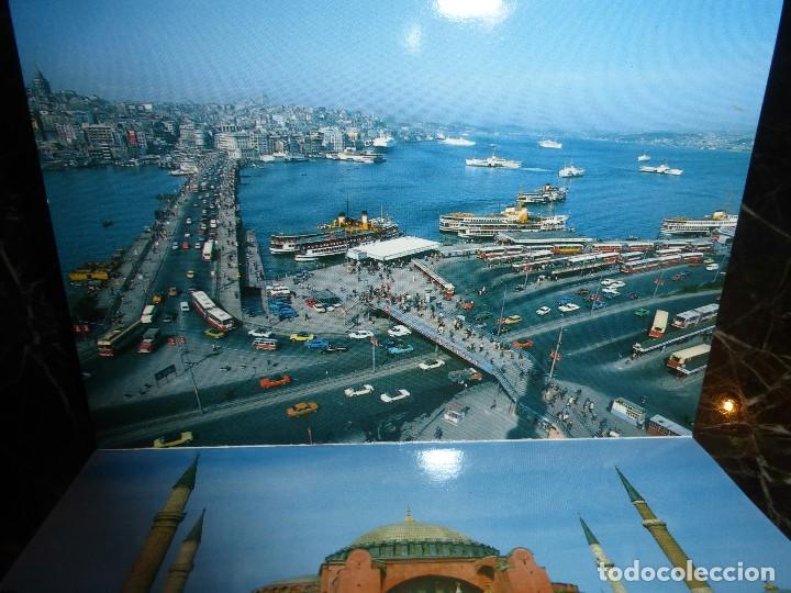 Postales: BLOC DE 12 POSTALES EN ACORDE&Oacute;N DE ESTAMBUL - Foto 5