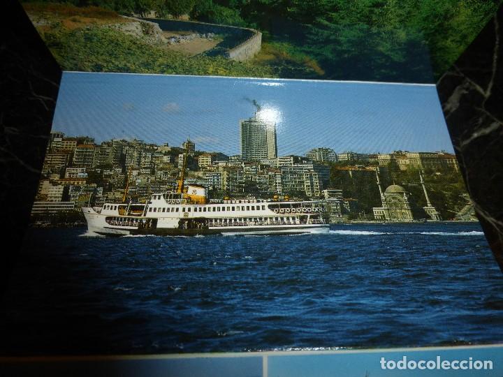 Postales: BLOC DE 12 POSTALES EN ACORDE&Oacute;N DE ESTAMBUL - Foto 8