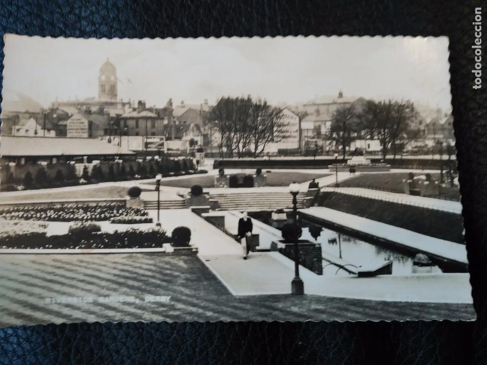 RIVERSIDE GARDENS DERBY POSTAL SIN CIRCULAR 