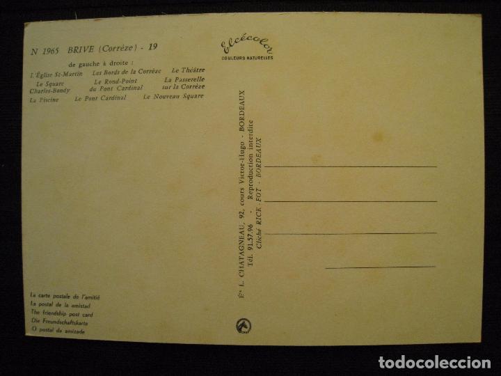 Postales: POSTAL BRIVE ( CORREZE ). - Foto 3