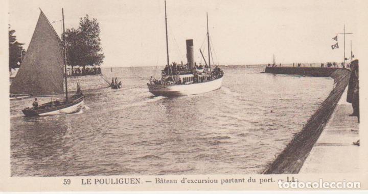 Cartes Postales: Le Pouligen. B&acirc;teau....