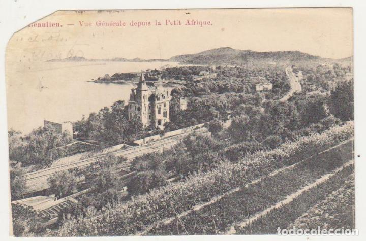 Cartes Postales: Beaulien.- Vue G&eacute;nerale depuis la Petit Afrique. Franqueado y fechado en 1904.