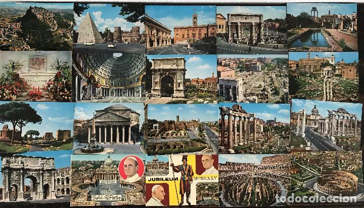 Postales: 29 postales de Roma y Vaticano 1976 - Foto 1