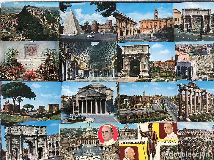 Postales: 29 postales de Roma y Vaticano 1976 - Foto 2