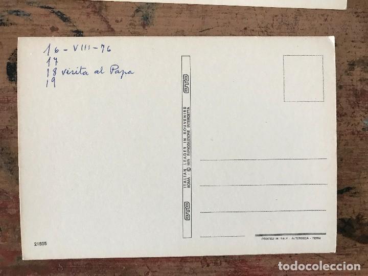 Postales: 29 postales de Roma y Vaticano 1976 - Foto 7