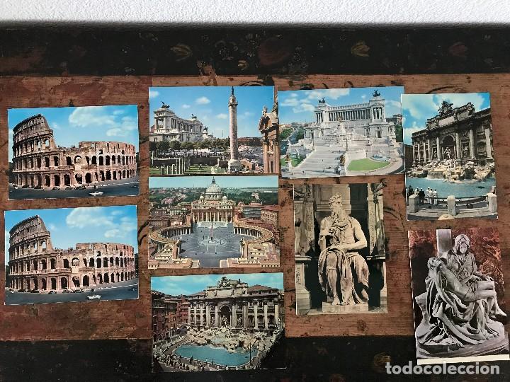 Postales: 29 postales de Roma y Vaticano 1976 - Foto 8
