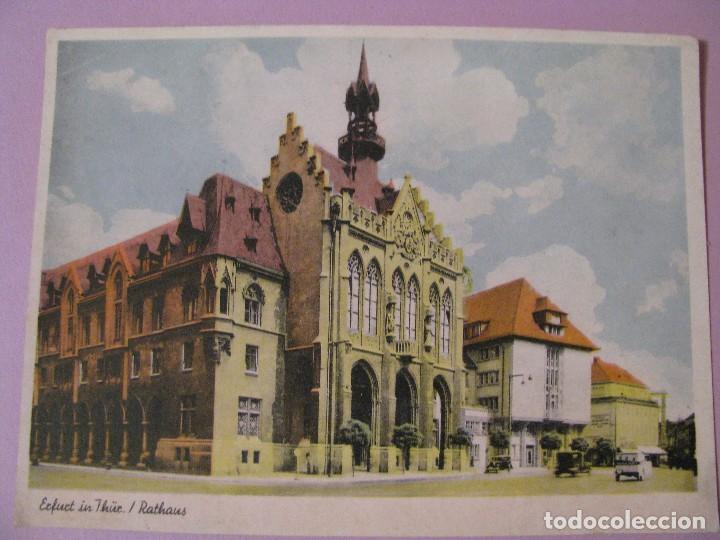 Antigua Postal De Alemania Erfurt Rathaus Ed Kaufen Alte Postkarten Von Europa In Todocoleccion 94680627