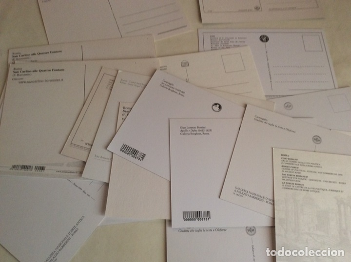 Postales: LOTE 20 POSTALES DE ROMA - Foto 2
