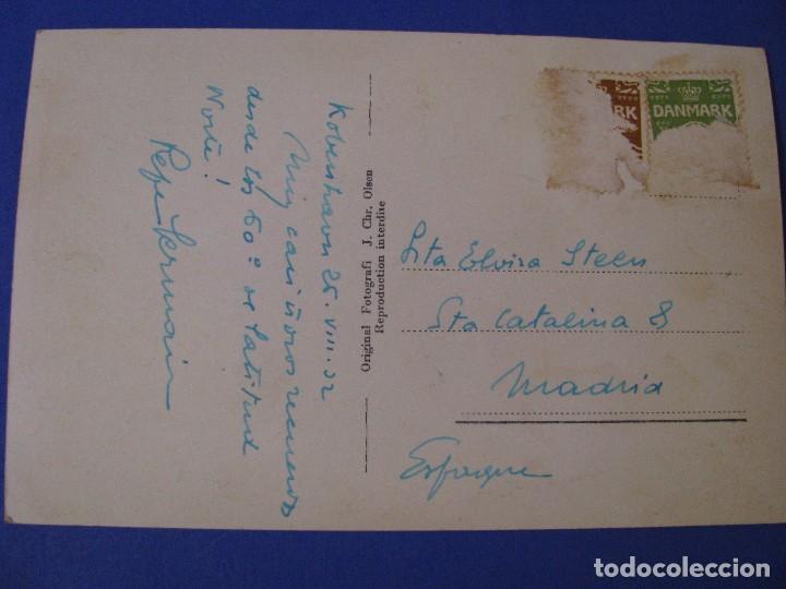 Postales: POSTAL DE DINAMARCA. COPENHAGUE. ESCRITA. - Foto 2
