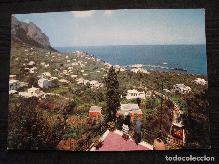 Postales: POSTAL CAPRI - FUNICOLARE. - Foto 2
