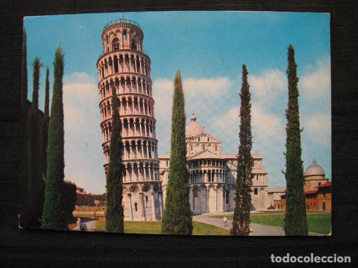 Postales: POSTAL PISA - LA TORRE E L&acute;ABSIDE DEL DUOMO. - Foto 2