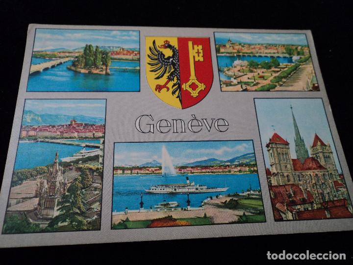 Postales: geneve circulada 1966 - Foto 1