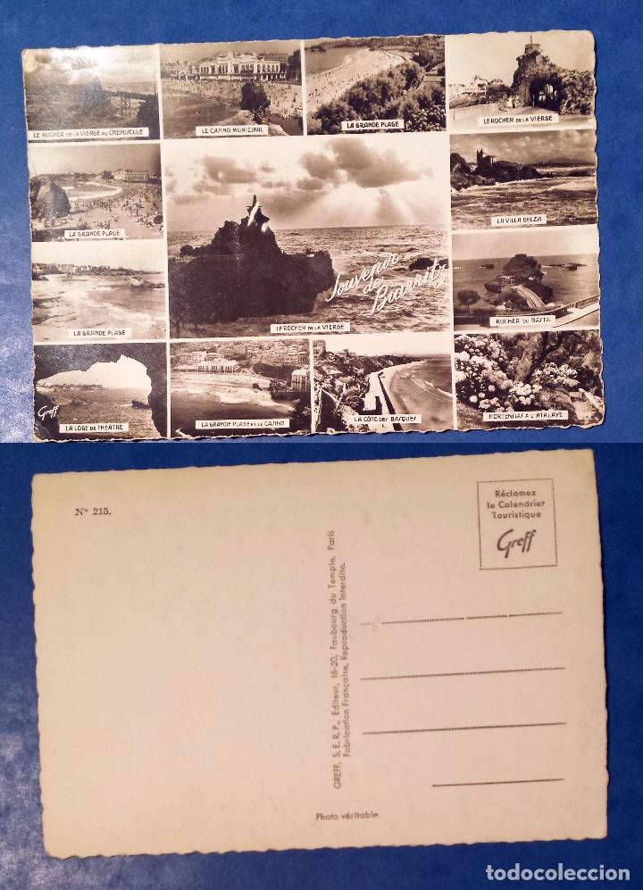 Postales: FRANCE - BIARRITZ - OLD POSTCARD - Foto 1