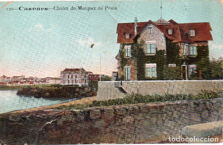 Postales: CASCAES -PORTUGAL CHALET DO MARQUEZ DA PRAIA