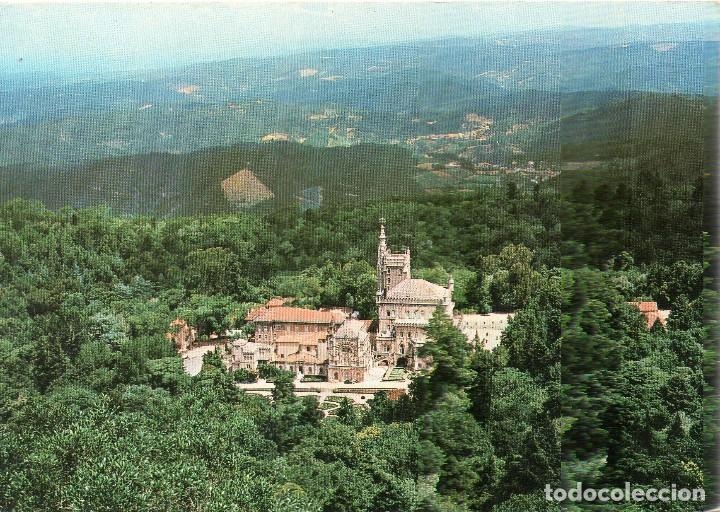 Postales: VISTA AEREA DEL PALACE HOTEL, BUSSACO - PORTUGAL.