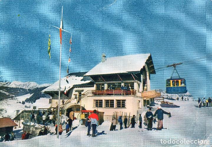 Postais: MEGEVE  FRANCIA - CAPITAL DEL SKY . TELEFERICO DEL MONTE ARBOIS
