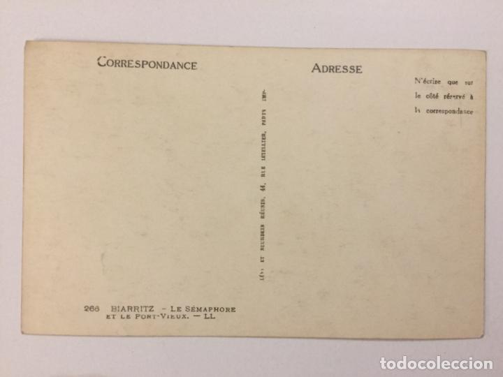 Postales: POSTAL BIARRITZ. NO ESCRITA. - Foto 2