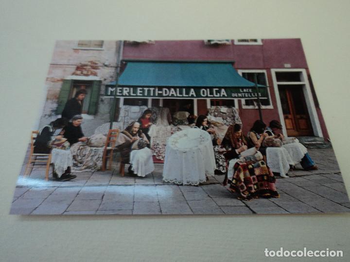 Cartoline: merletti dalla olga burano, isla de burano