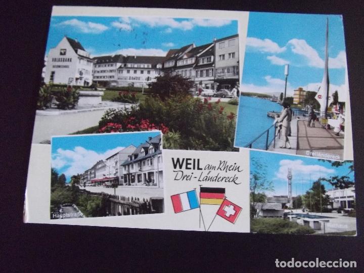 Postcards: ALEMANIA-V45-CIRCULADA-WEIL