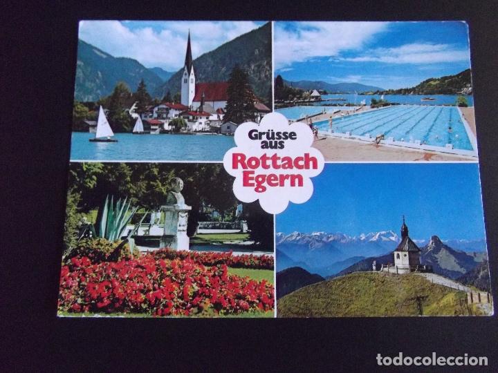 Postcards: ALEMANIA-V45-CIRCULADA-ROTTACH-EGERN