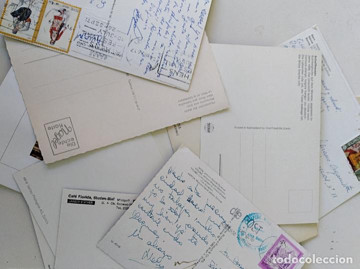 Postales: LOTE DE 12 POSTALES CIUDADES EUROPEAS, AÑOS 60-70 - Foto 3 - 103124527