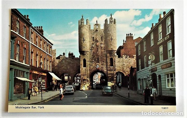 Postales: York (Inglaterra). Micklegate Bar. Nueva - Foto 1
