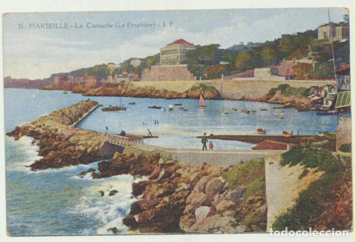 Postais: Marseille.-  la corniche.