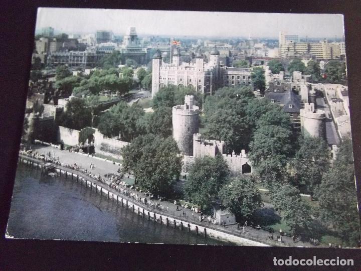 Postcards: INGLATERRA-V45-LONDON-CIRCULADA SIN SELLO-TOWER OF LONDON-GENERAL VIEW