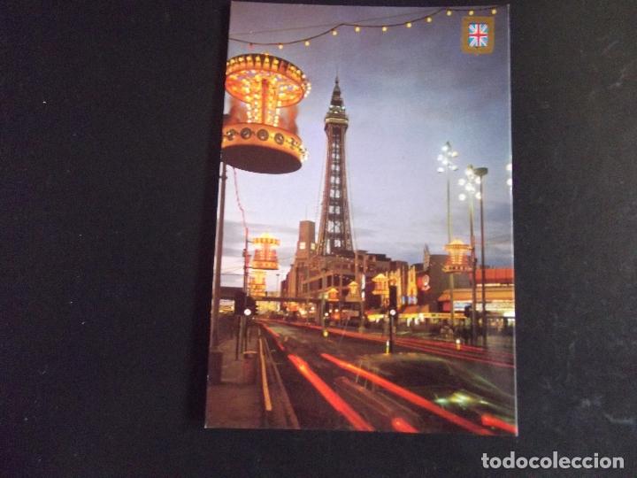 Postcards: INGLATERRA-V45-ESCRITA-LONDON-THE PROMENADE,BLACKPOOL