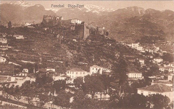 Postales: PORTUGAL FUNCHAL PICO FORT