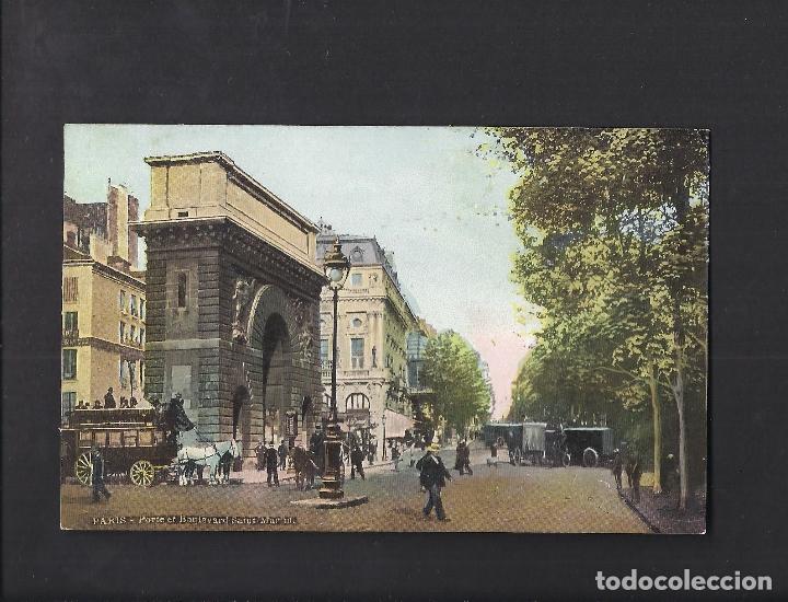 Postales: Antigua postal de Francia. Paris. - Foto 1