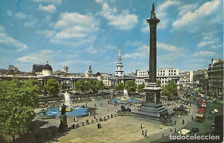 Postcards: LONDRES - TRAFALGAR SQUARE (A&Ntilde;OS 60)