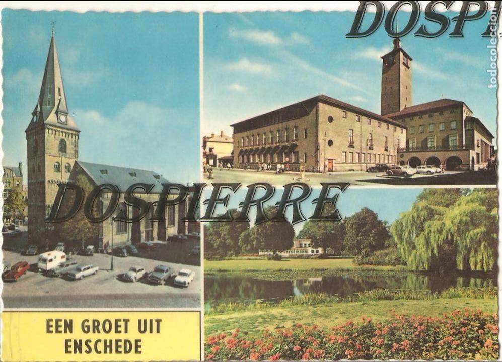 POSTAL, ENSCHEDE-HOLANDA, ESCRITA