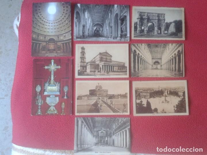 Postales: LOTE DE 9 POSTALES DE ROMA ROME ITALIA ITALY POSTCARDS POST CARDS. POSTAL VER FOTO/S Y DESCRIPCI&Oacute;N I