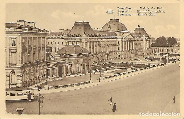 Postcards: BRUXELLES (BELGICA) PALAIS DU ROI