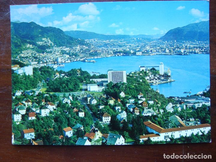 Postales: Postal de Bergen Noruega TS Offset - Foto 1